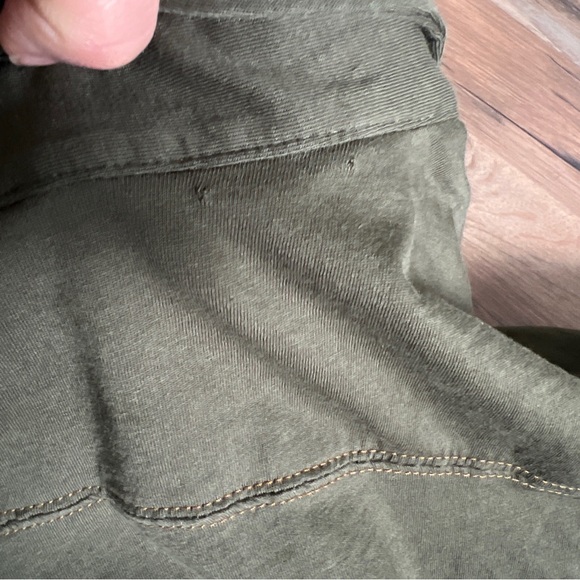 KUHL Wildfibre organic Mens Green Short Sleeve Pullover Polo Shirt Size medium - Picture 6 of 6